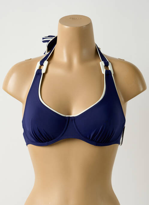 Haut de maillot de bain bleu AUBADE pour femme