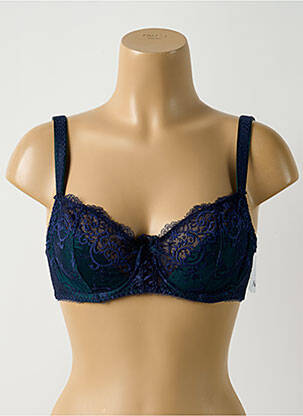 Soutien-gorge légère et transparente haut soutien-gorge emboitant bleu AUBADE femme