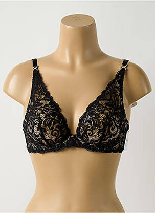 Soutien-gorge légère et transparente haut soutien-gorge emboitant noir AUBADE femme