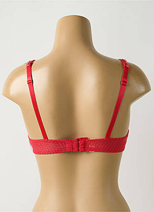 Soutien-gorge légère et transparente haut soutien-gorge emboitant rouge AUBADE femme