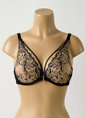 Soutien-gorge légère et transparente haut soutien-gorge emboitant noir AUBADE femme