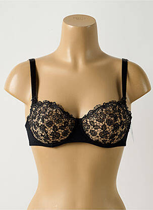 Soutien-gorge broderie haut soutien-gorge emboitant noir AUBADE femme