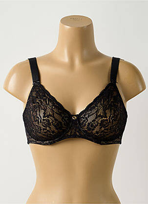 Soutien-gorge légère et transparente haut soutien-gorge emboitant noir AUBADE femme
