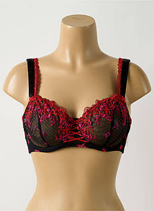 Soutien-gorge broderie haut soutien-gorge emboitant noir AUBADE femme
