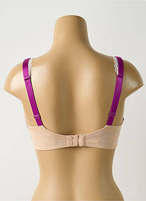 Soutien-gorge broderie haut soutien-gorge emboitant beige AUBADE femme