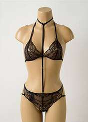 Ensemble lingerie noir IMPLICITE pour femme seconde vue