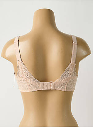 Soutien-gorge tissage dentelle haut soutien-gorge emboitant beige AUBADE femme