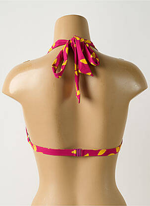 Haut de maillot de bain stretch haut soutien-gorge emboitant rose AUBADE femme