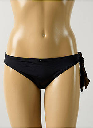 Bas de maillot de bain effet matière satinée culotte noir AUBADE femme