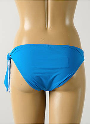 Bas de maillot de bain effet matière satinée culotte bleu AUBADE femme