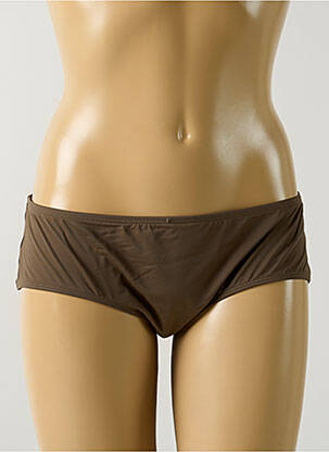 Bas de maillot de bain shorty shorty marron AUBADE femme