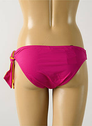 Bas de maillot de bain réversible culotte rose AUBADE femme