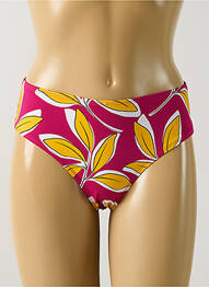 Bas de maillot de bain imprimé tie and dye culotte rose AUBADE femme