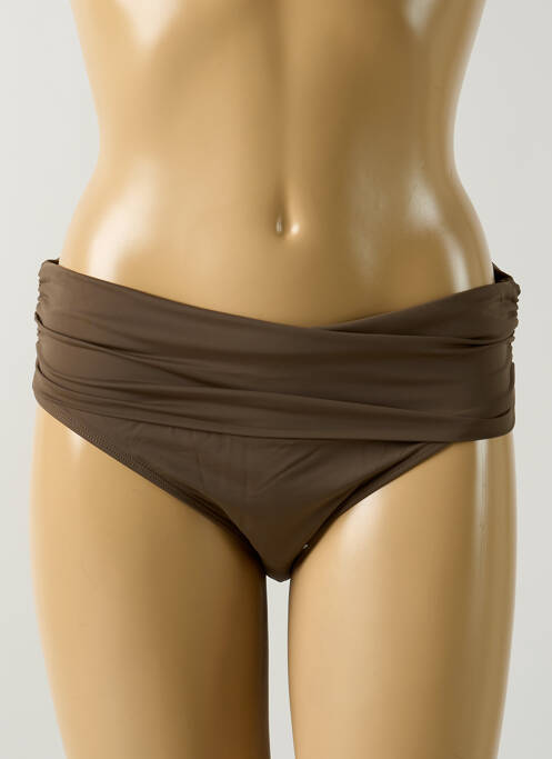 Bas de maillot de bain marron AUBADE pour femme