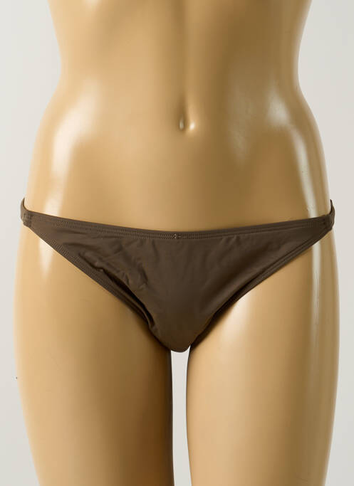 Bas de maillot de bain marron AUBADE pour femme