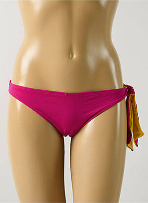 Bas de maillot de bain réversible culotte rose AUBADE femme
