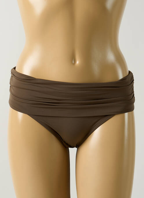 Bas de maillot de bain marron AUBADE pour femme