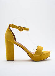 Sandales/Nu pieds jaune REFRESH pour femme seconde vue