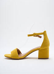 Sandales/Nu pieds jaune REFRESH pour femme seconde vue