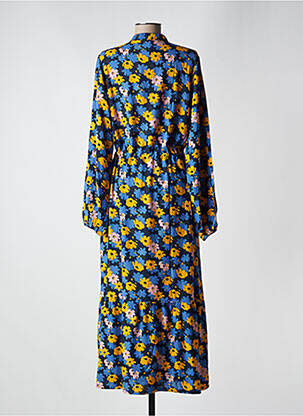 Robe longue manches longues manches longues bleu COMPAÑIA FANTASTICA femme
