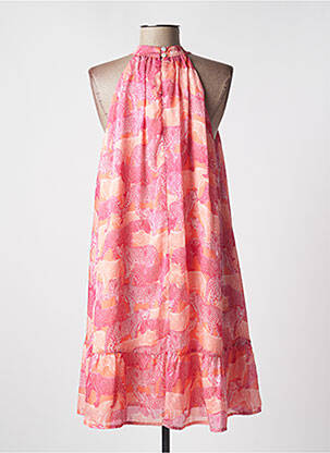 Robe courte sans manche sans manche rose MOLLY BRACKEN femme