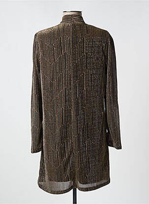 Robe courte manches longues manches longues or COMPAÑIA FANTASTICA femme