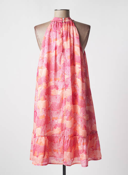 Robe courte sans manche sans manche rose MOLLY BRACKEN femme