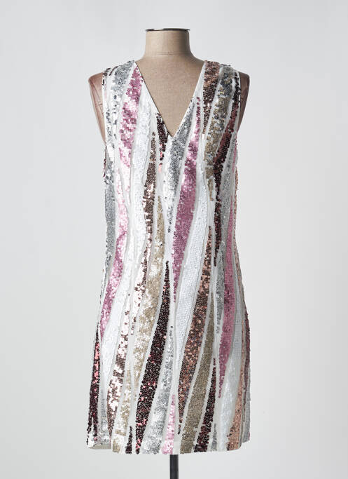 Robe mi-longue blanc ANONYME DESIGNERS pour femme