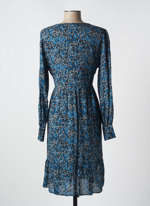 Robe mi-longue bleu EVA KAYAN pour femme