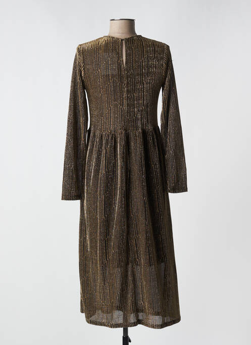 Robe mi-longue or COMPAÑIA FANTASTICA pour femme