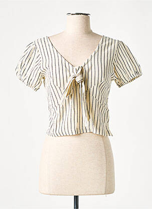 Top manches courtes manches courtes beige COMPAÑIA FANTASTICA femme