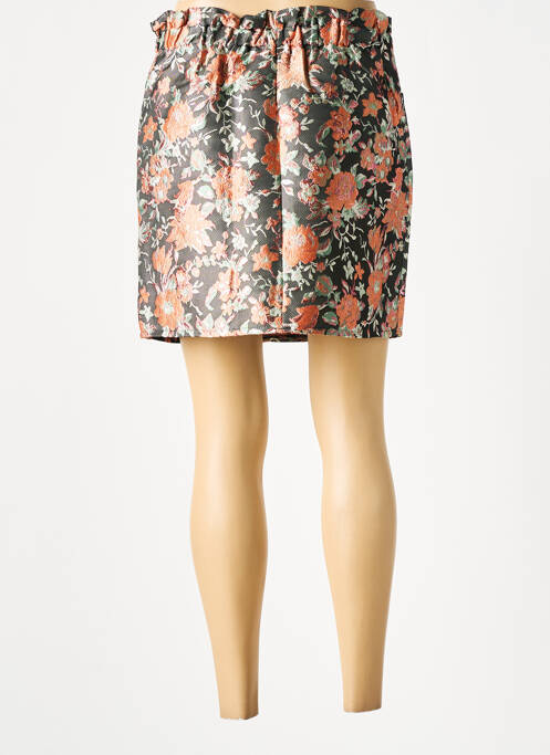 Jupe courte taille élastique noir MOLLY BRACKEN femme