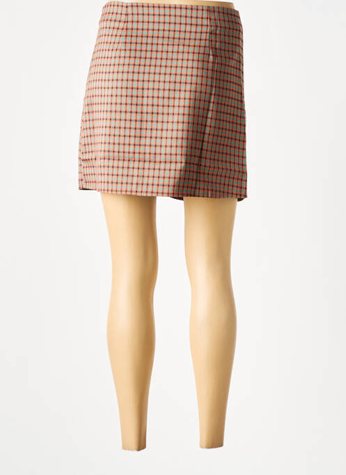 Jupe courte marron COMPAÑIA FANTASTICA pour femme