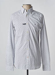 Chemise manches longues imprimé fantaisie blanc TOMMY HILFIGER homme