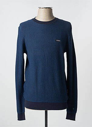 Pull stretch manches longues bleu NAPAPIJRI homme