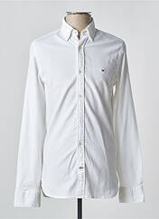 Chemise manches longues blanc TOMMY HILFIGER pour homme seconde vue