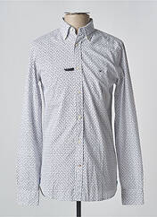 Chemise manches longues blanc TOMMY HILFIGER pour homme seconde vue