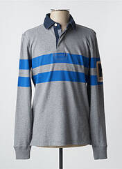 Polo gris TOMMY HILFIGER pour homme seconde vue