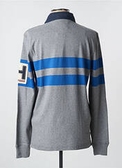 Polo gris TOMMY HILFIGER pour homme seconde vue