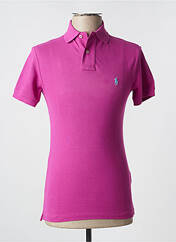 Polo violet RALPH LAUREN pour homme seconde vue