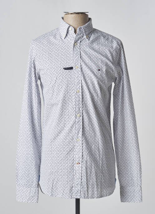 Chemise manches longues blanc TOMMY HILFIGER pour homme