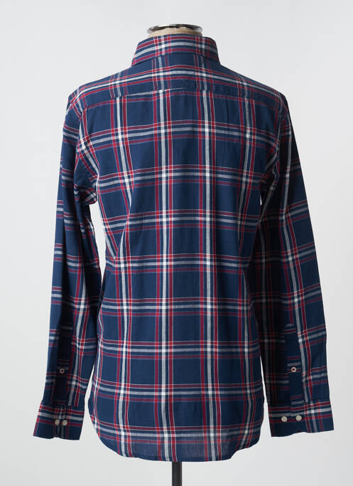 Chemise manches longues bleu TOMMY HILFIGER pour homme