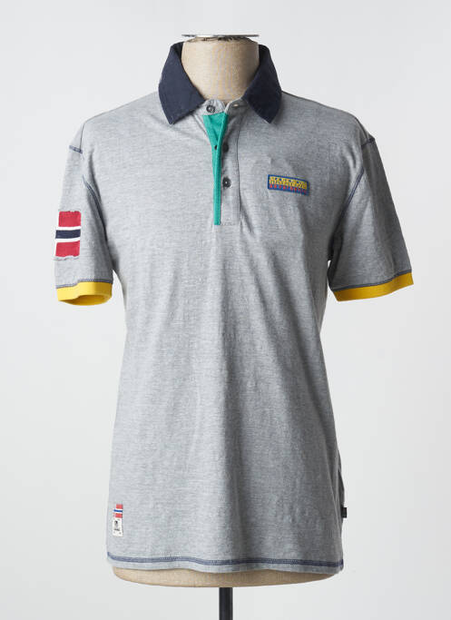 Polo gris NAPAPIJRI pour homme