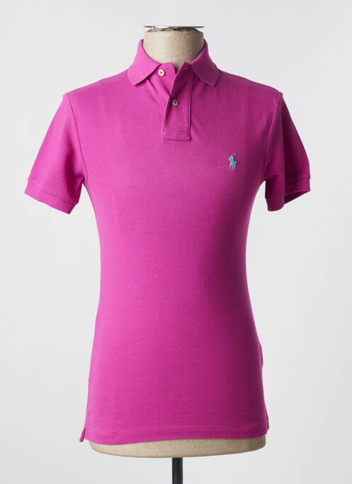 Polo violet RALPH LAUREN pour homme