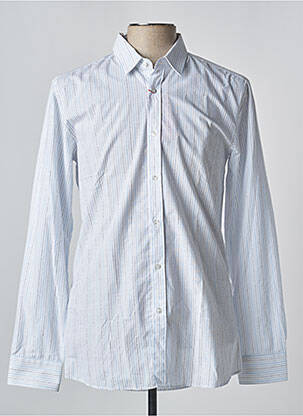 Chemise manches longues blanc HUGO BOSS pour homme