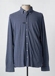 Chemise manches longues bleu TOMMY HILFIGER pour homme seconde vue