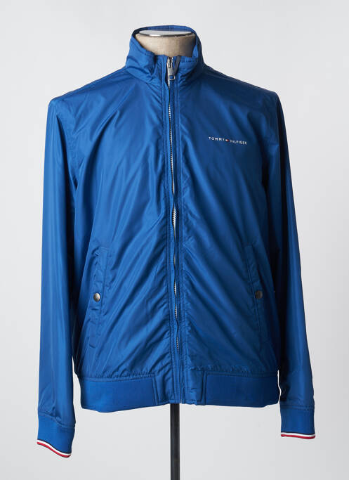 Blouson bleu TOMMY HILFIGER pour homme