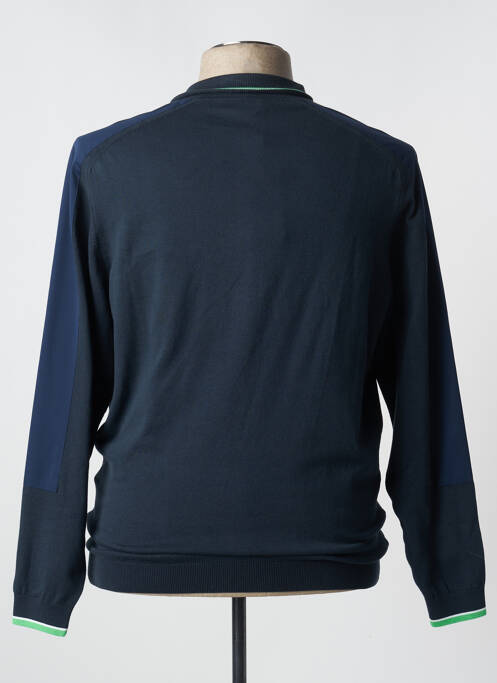 Gilet manches longues bleu HUGO BOSS pour homme