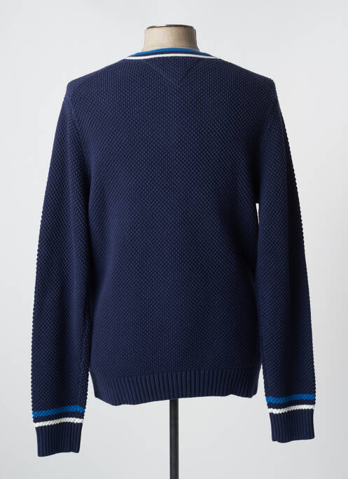 Gilet manches longues bleu TOMMY HILFIGER pour homme