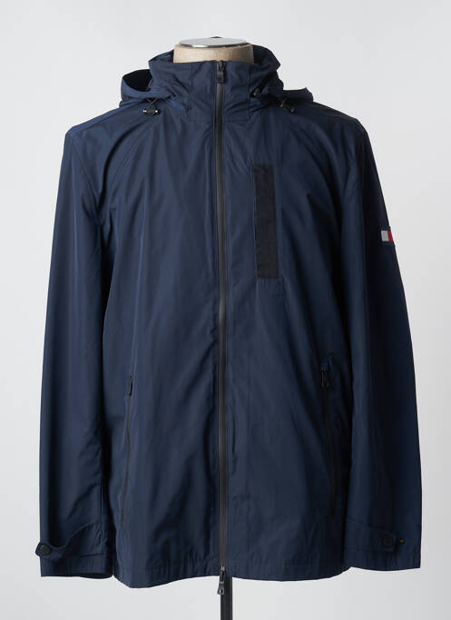 Imperméable bleu TOMMY HILFIGER pour homme